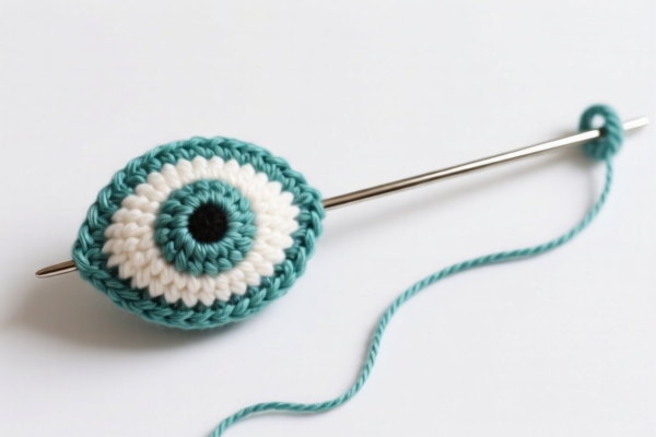 Handmade Crochet Large Eye Needle