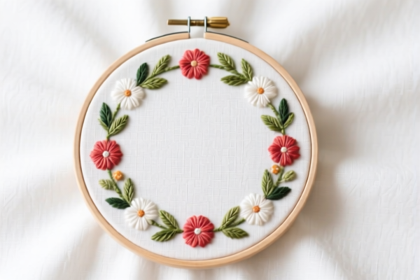 Handmade Embroidery Circle
