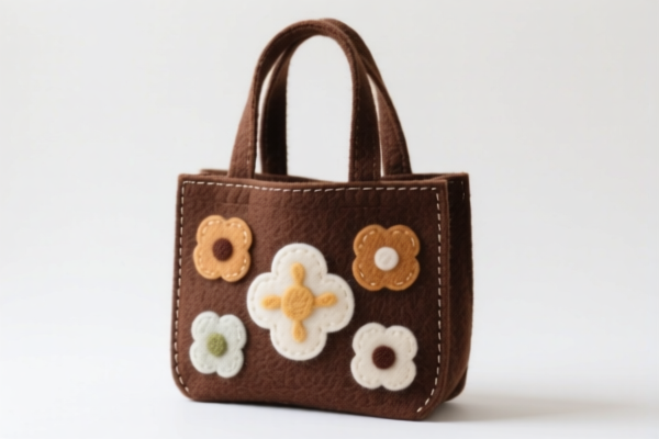 Handmade Felt Tote Bag