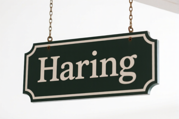 Hanging Sign