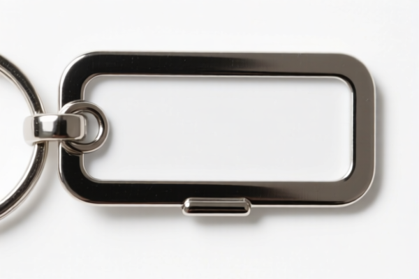 Horizontal Keychain Badge Clip