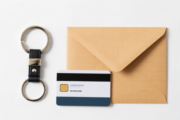 Keychain Card Envelope Set
