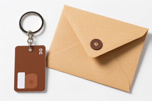 Keychain Card Envelope Set