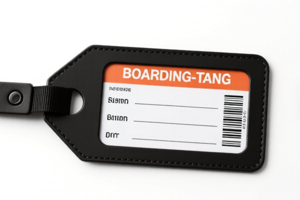 Image for LUGGAGE TAG BOARDING TAG