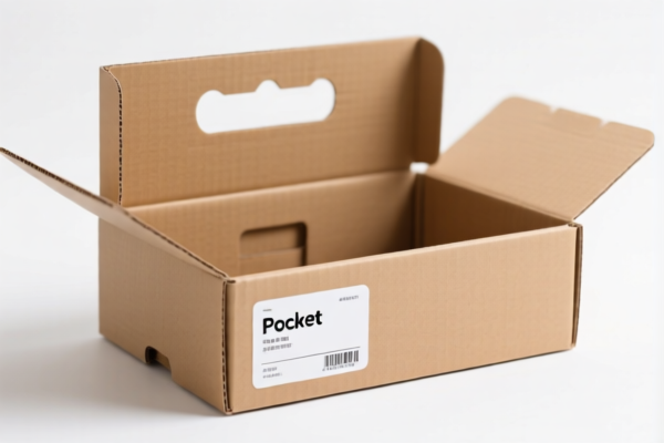 Label Pocket Cardboard