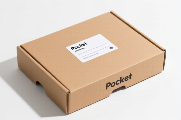 Label Pocket Cardboard