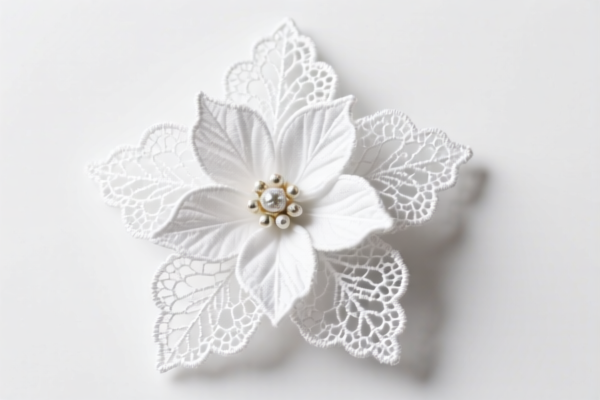 Lace Christmas Flower