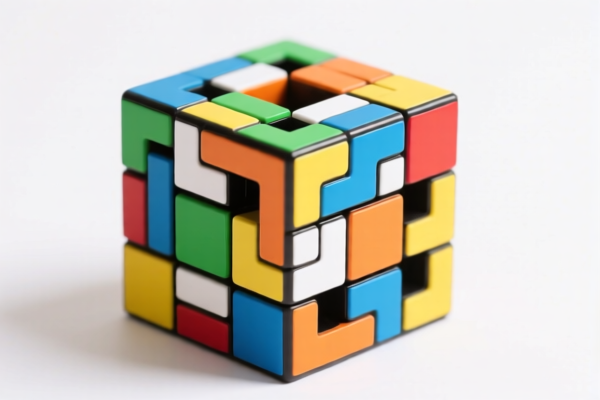 Maze Cube Puzzle