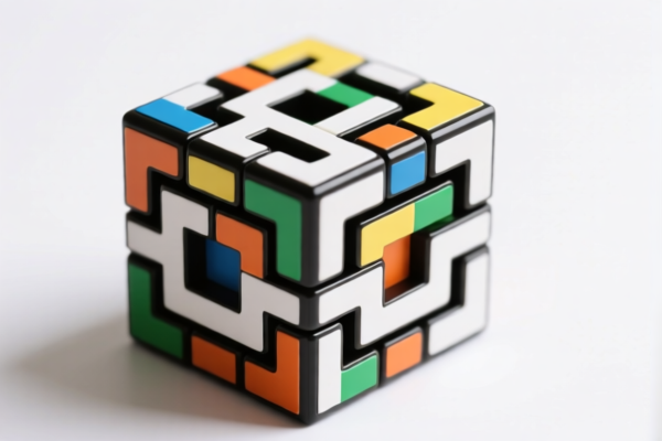 Maze Cube Puzzle