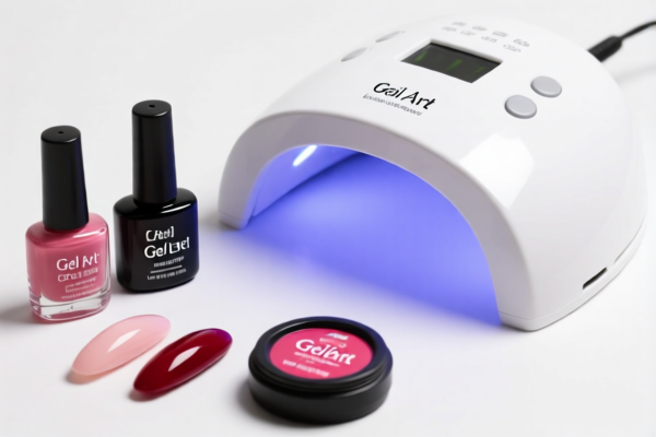 Nail Art Gel Kit with LED Lamp