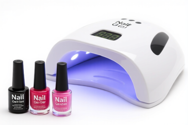 Nail Gel Kit with LED Lamp