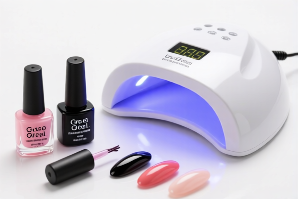 Nail Gel Kit with LED Lamp