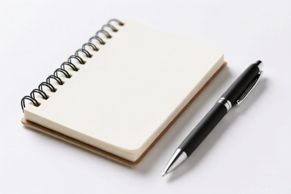 Notebook and Pen Set