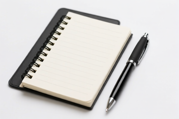 Notebook and Pen Set