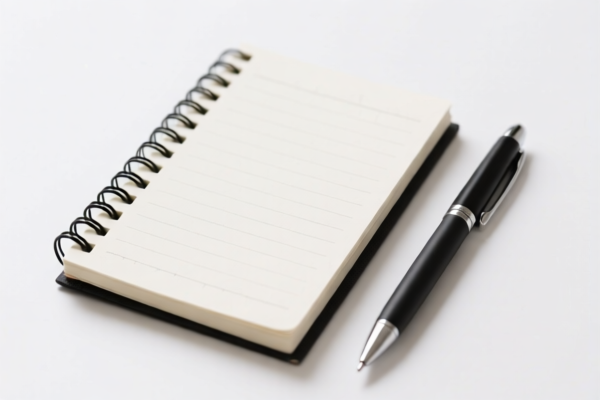 Notebook and Pen Set