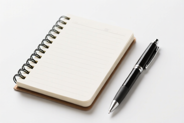 Notebook and Pen Set