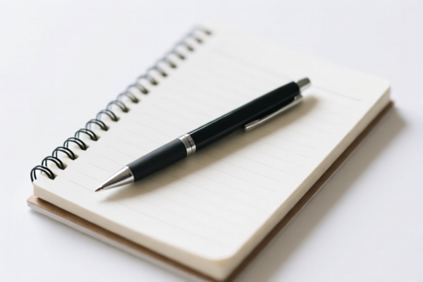 Notebook with Pen