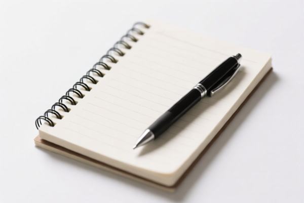 Notebook with Pen