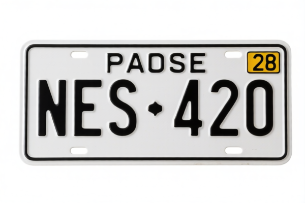 Number Plate