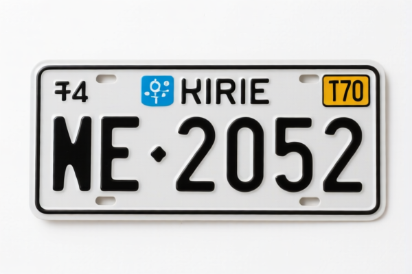 Number Plate