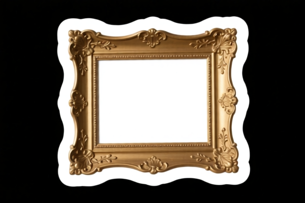 Paper Frame Sticker