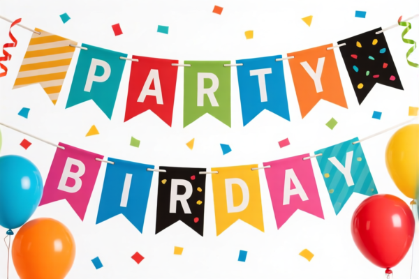 Party Backdrop Banner