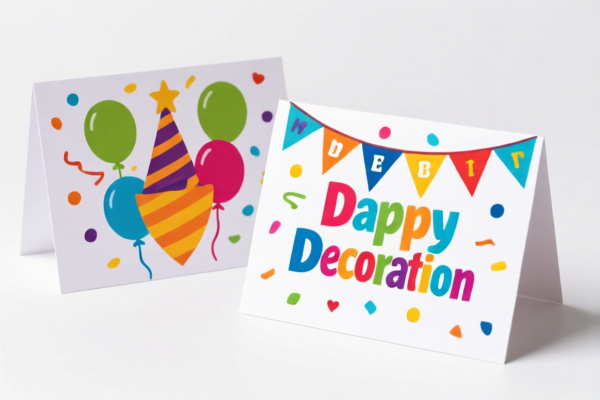 Party Decoration Cards