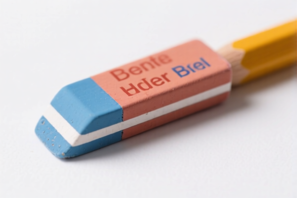 Pencil Eraser