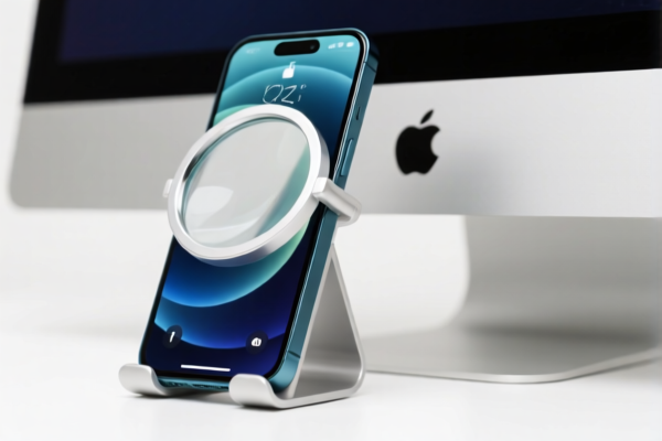 Phone Screen Magnifier Desktop Stand