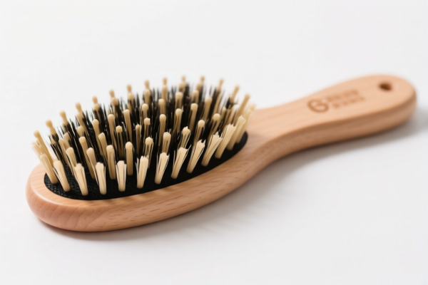 Pig Bristle Hair Brush