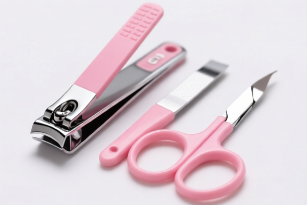 Pink Nail Clipper Set