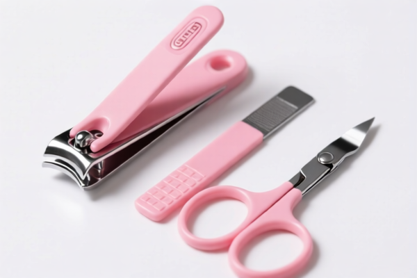 Pink Nail Clipper Set