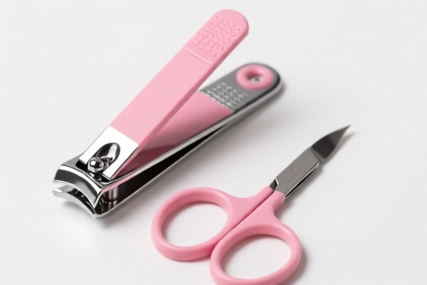 Pink Nail Clipper Set