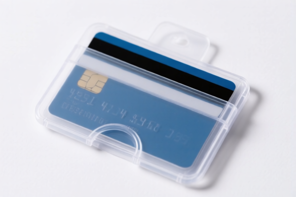 Plastic Card Holder