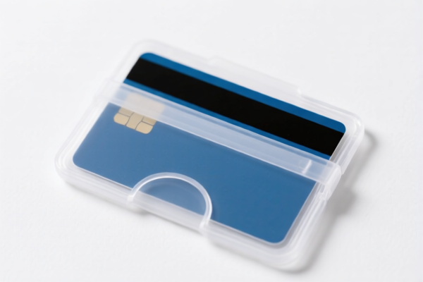 Plastic Card Holder