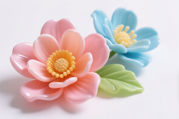 Plastic Decorative Art Flowers