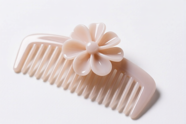 Plastic Decorative Hair Comb