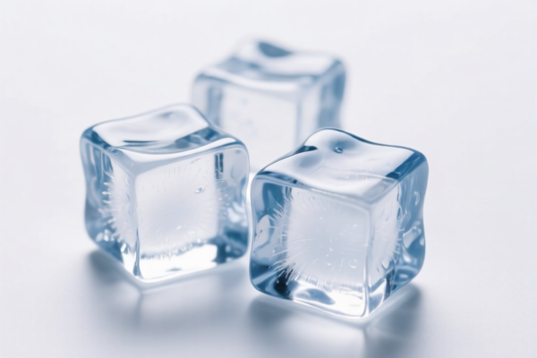 Plastic Ice Cubes