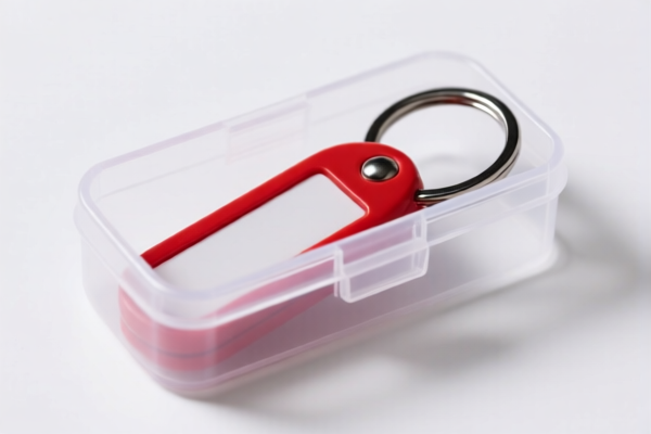 Plastic Keychain Box