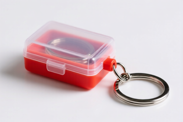 Plastic Keychain Box