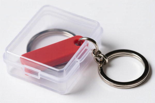 Plastic Keychain Box