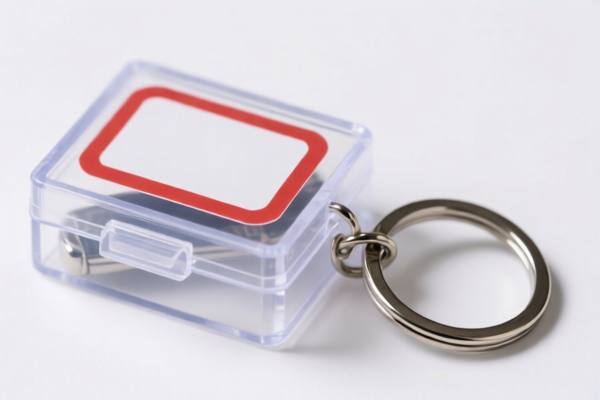 Plastic Keychain Box