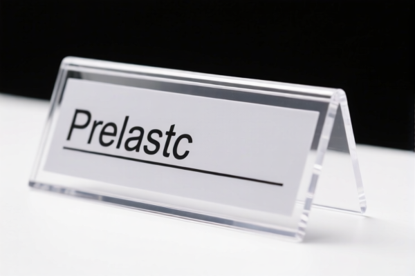 Plastic Nameplate