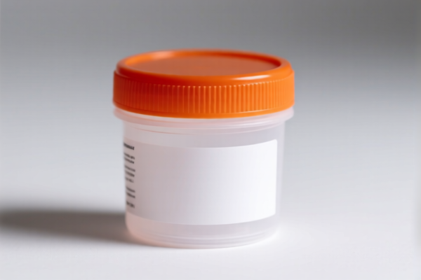Plastic Sample Jar