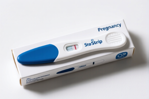 Pregnancy Test Strip Box