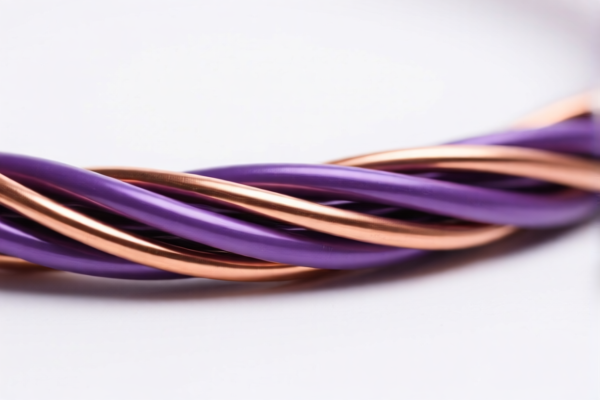 Purple Copper Wire