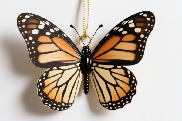 Realistic Butterfly Ornament