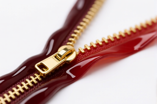 Resin Zipper