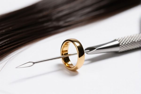 Ring Hair Extension Needle Tool