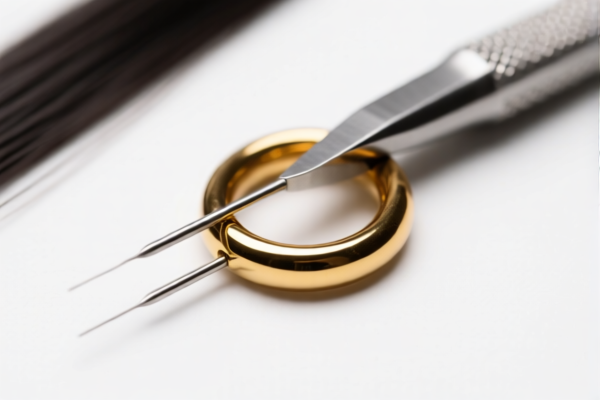 Ring Hair Extension Needle Tool